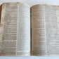 1618 BIBLE in ENGLISH antique OLD & NEW TESTAMENT by Bonham Norton and John Bill