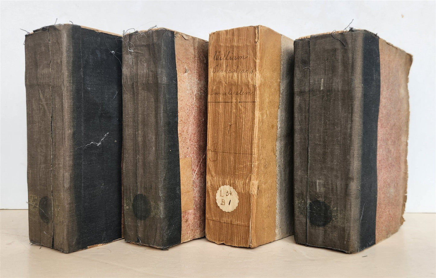 1778-1782 WILLIAM SHAKESPEARE's TOONEELSPELEN antique 4 VOLUMES in DUTCH