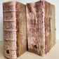 1743 DUTCH FRENCH DICTIONARY antique 2 FOLIO VOLUMES 18th CENTURY