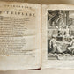 1743 DUTCH FRENCH DICTIONARY antique 2 FOLIO VOLUMES 18th CENTURY