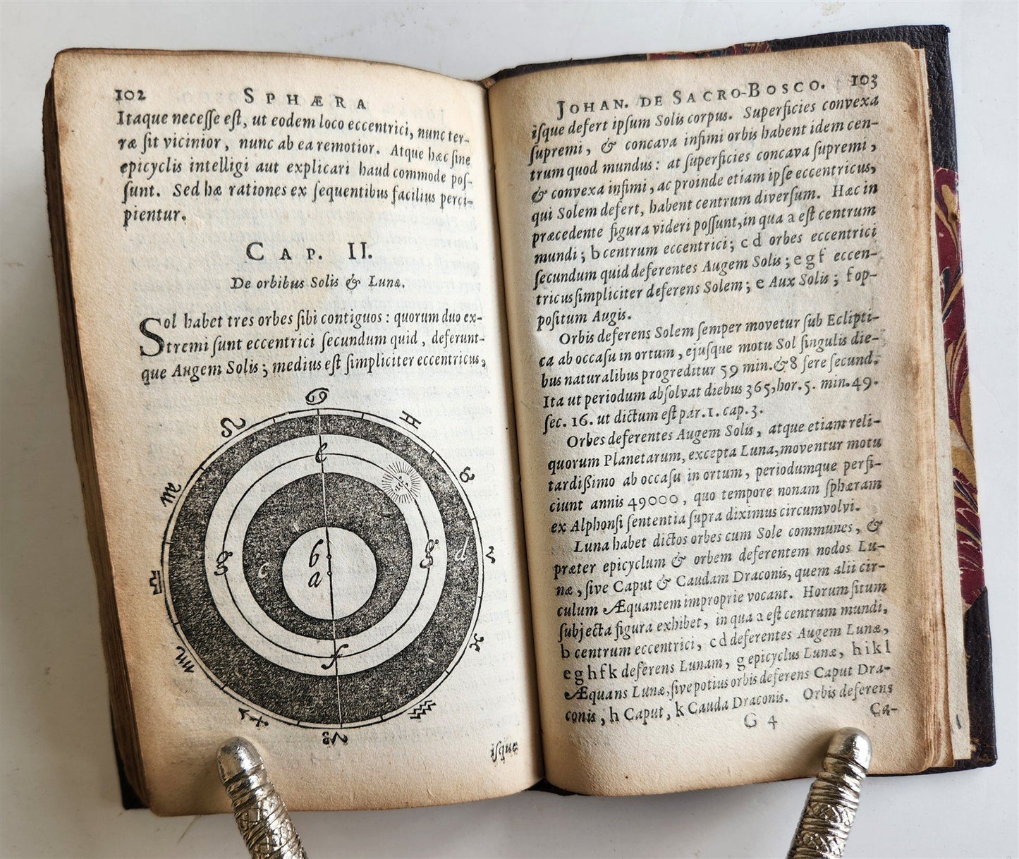 1656 SPHAERA by IOHANNES SACROBOSCO antique ILLUSTRATED astronomy