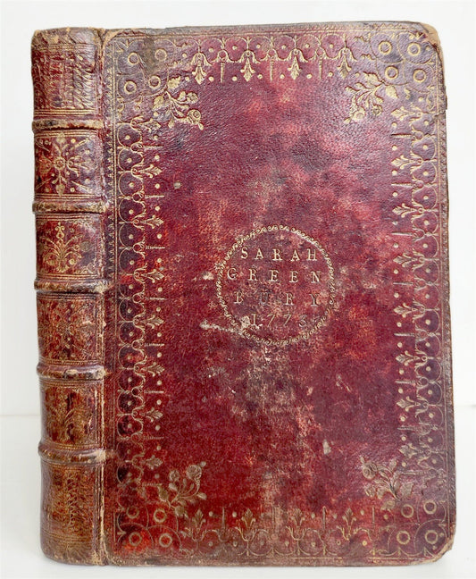 1680 BOOK OF COMMON PRAYER fully illustrated ANTIQUE in ENGLISH