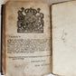 1680 BOOK OF COMMON PRAYER fully illustrated ANTIQUE in ENGLISH