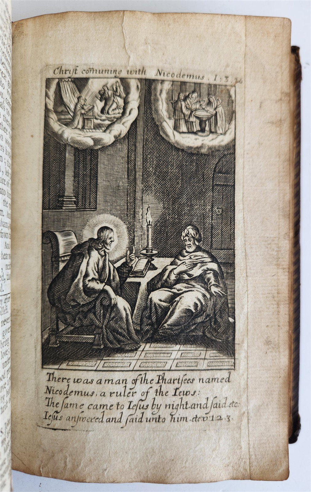 1680 BOOK OF COMMON PRAYER fully illustrated ANTIQUE in ENGLISH
