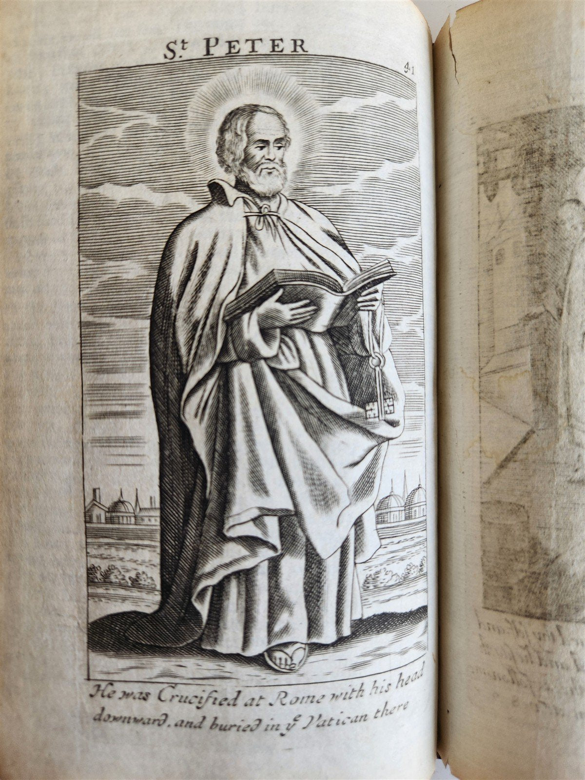 1680 BOOK OF COMMON PRAYER fully illustrated ANTIQUE in ENGLISH