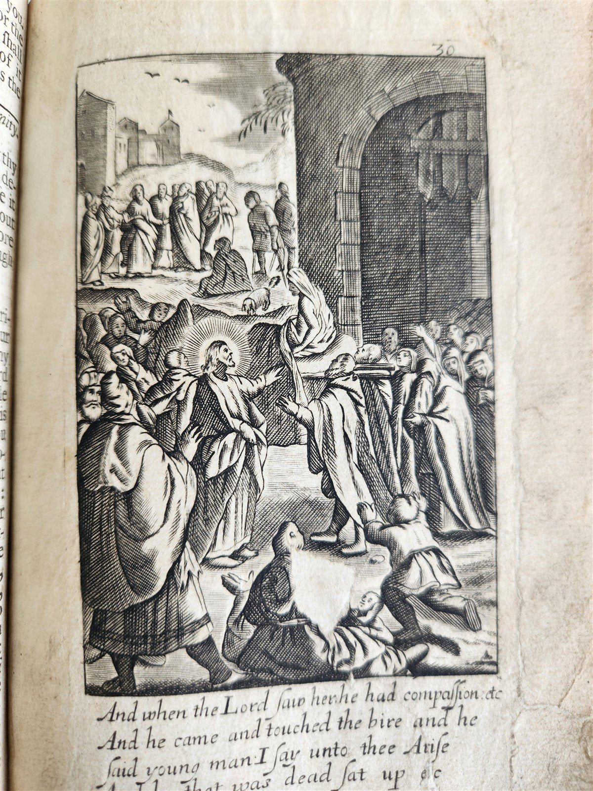 1680 BOOK OF COMMON PRAYER fully illustrated ANTIQUE in ENGLISH