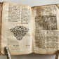 1585 AESOP fully illustrated ANTIQUE 16th century emblemata VELLUM BINDING rare
