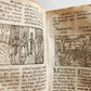 1585 AESOP fully illustrated ANTIQUE 16th century emblemata VELLUM BINDING rare