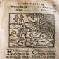 1585 AESOP fully illustrated ANTIQUE 16th century emblemata VELLUM BINDING rare