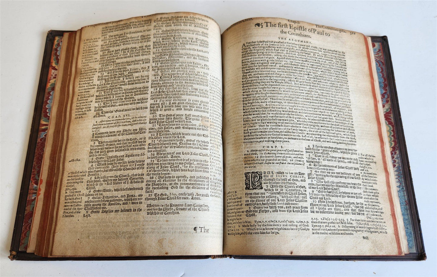 1608 BIBLE in ENGLISH antique NEW TESTAMENT