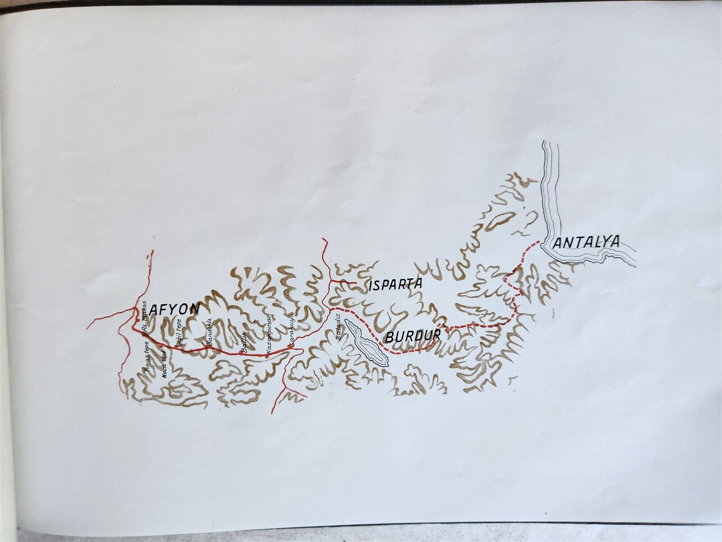 1935 TURKISH RAILWAYS MEMORIAL ALBUM antique FULLY ILLUSTRATED