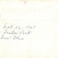 COLUMBUS OH KIDS w/ BICYCLES & DOG VINTAGE REAL PHOTO POSTCARD RPPC