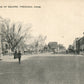 FREDONIA KS SOUTH SIDE OF SQUARE ANTIQUE POSTCARD