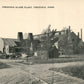 FREDONIA KS GLASS PLANT ANTIQUE POSTCARD