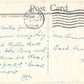 ABILENE KS GAS STATION VINTAGE POSTCARD