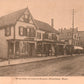STONEHAM MA WEST SIDE OF CENTRAL SQUARE ANTIQUE POSTCARD