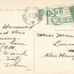 GREAT BARRINGTON MA MAHAIVE BLOCK ANTIQUE POSTCARD