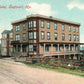 EASTPORT ME RIVERSIDE HOTEL ANTIQUE POSTCARD