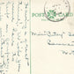 SEBAGO LAKE ME STEAMER LANDING ANTIQUE POSTCARD