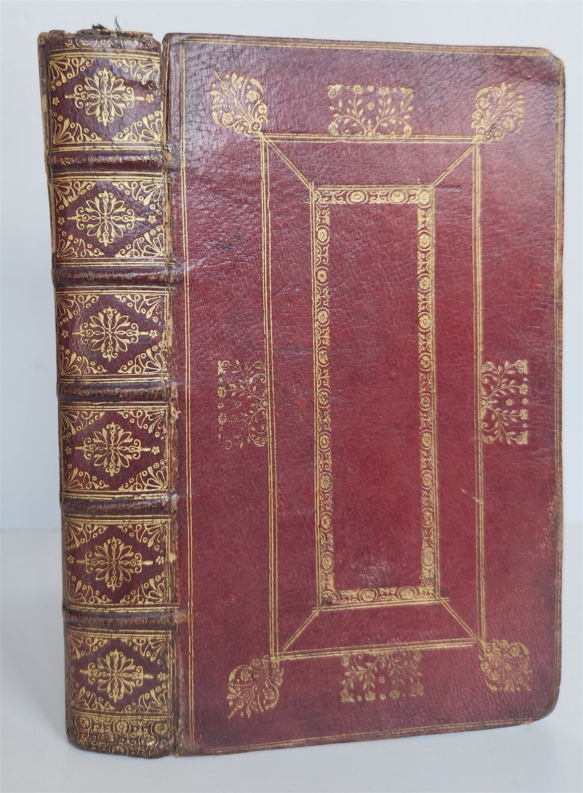 1701 BOOK OF COMMON PRAYER in ENGLISH w/ PSALMS of DAVID ANTIQUE illustrated