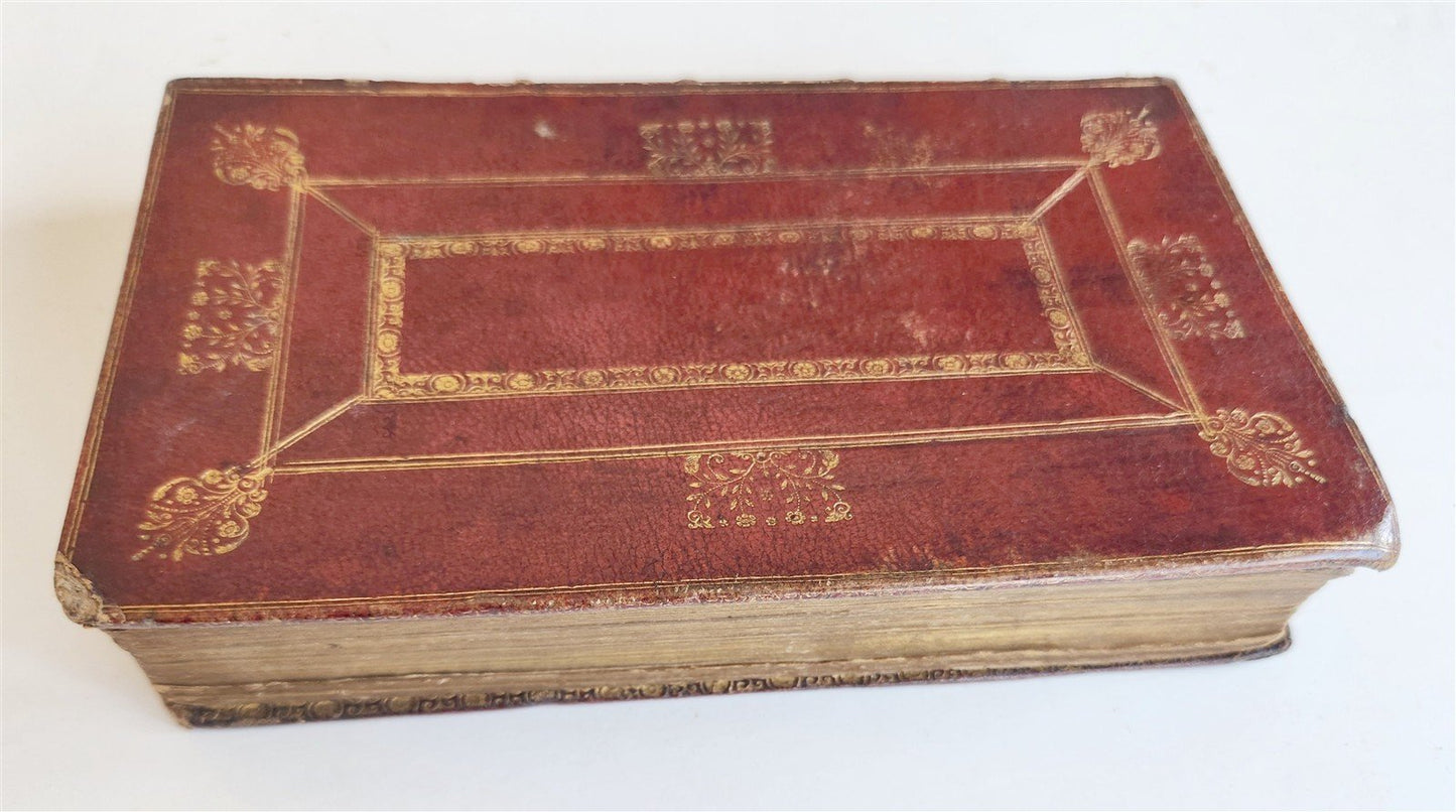 1701 BOOK OF COMMON PRAYER in ENGLISH w/ PSALMS of DAVID ANTIQUE illustrated