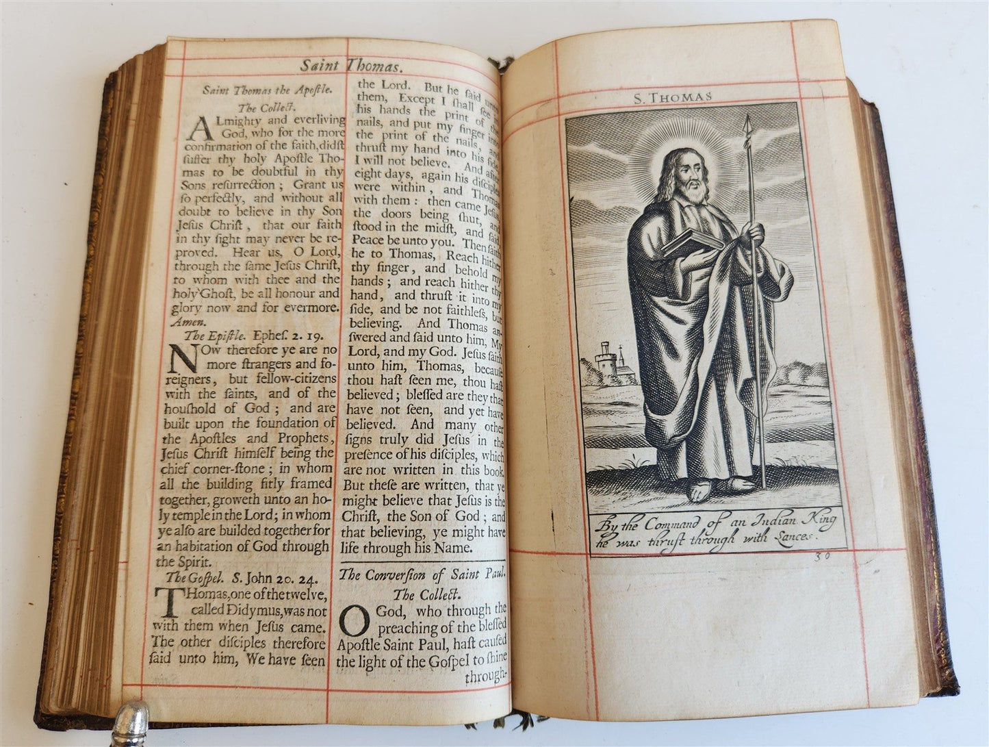 1701 BOOK OF COMMON PRAYER in ENGLISH w/ PSALMS of DAVID ANTIQUE illustrated