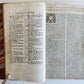 1707 BOOK OF COMMON PRAYER in ENGLISH w/ PSALMS of DAVID ANTIQUE illustrated