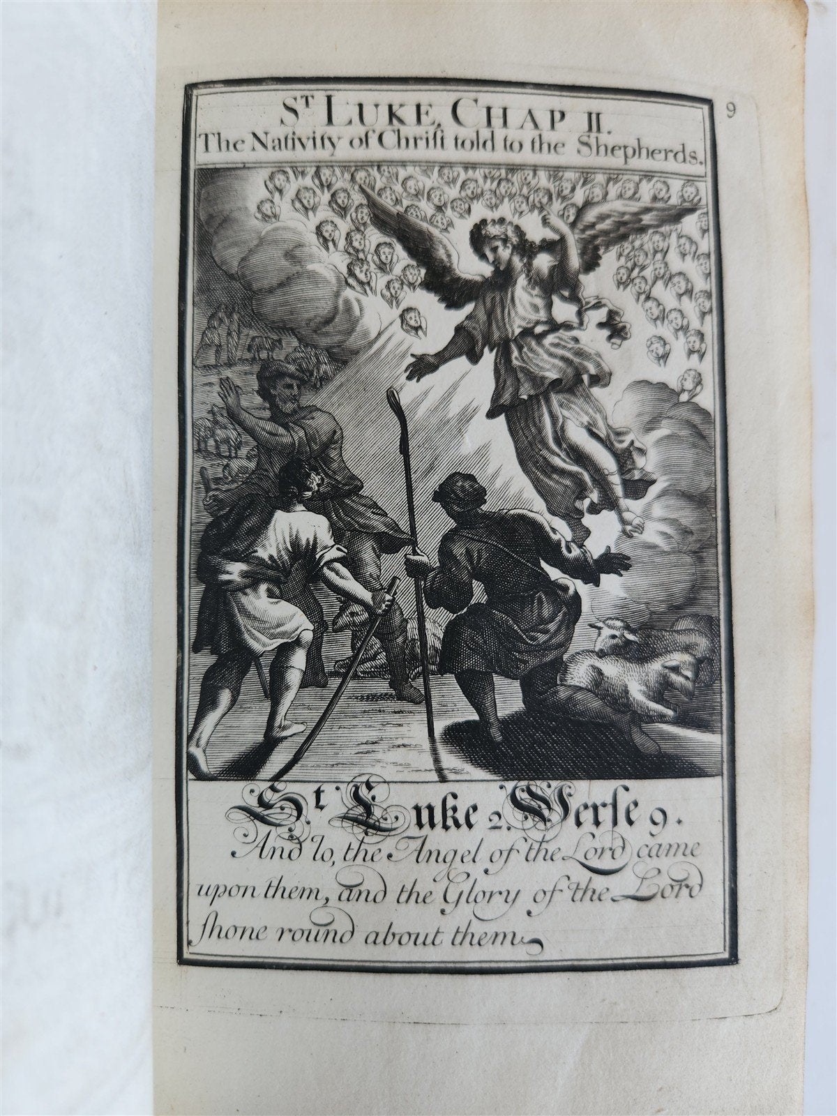 1707 BOOK OF COMMON PRAYER in ENGLISH w/ PSALMS of DAVID ANTIQUE illustrated