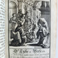 1707 BOOK OF COMMON PRAYER in ENGLISH w/ PSALMS of DAVID ANTIQUE illustrated