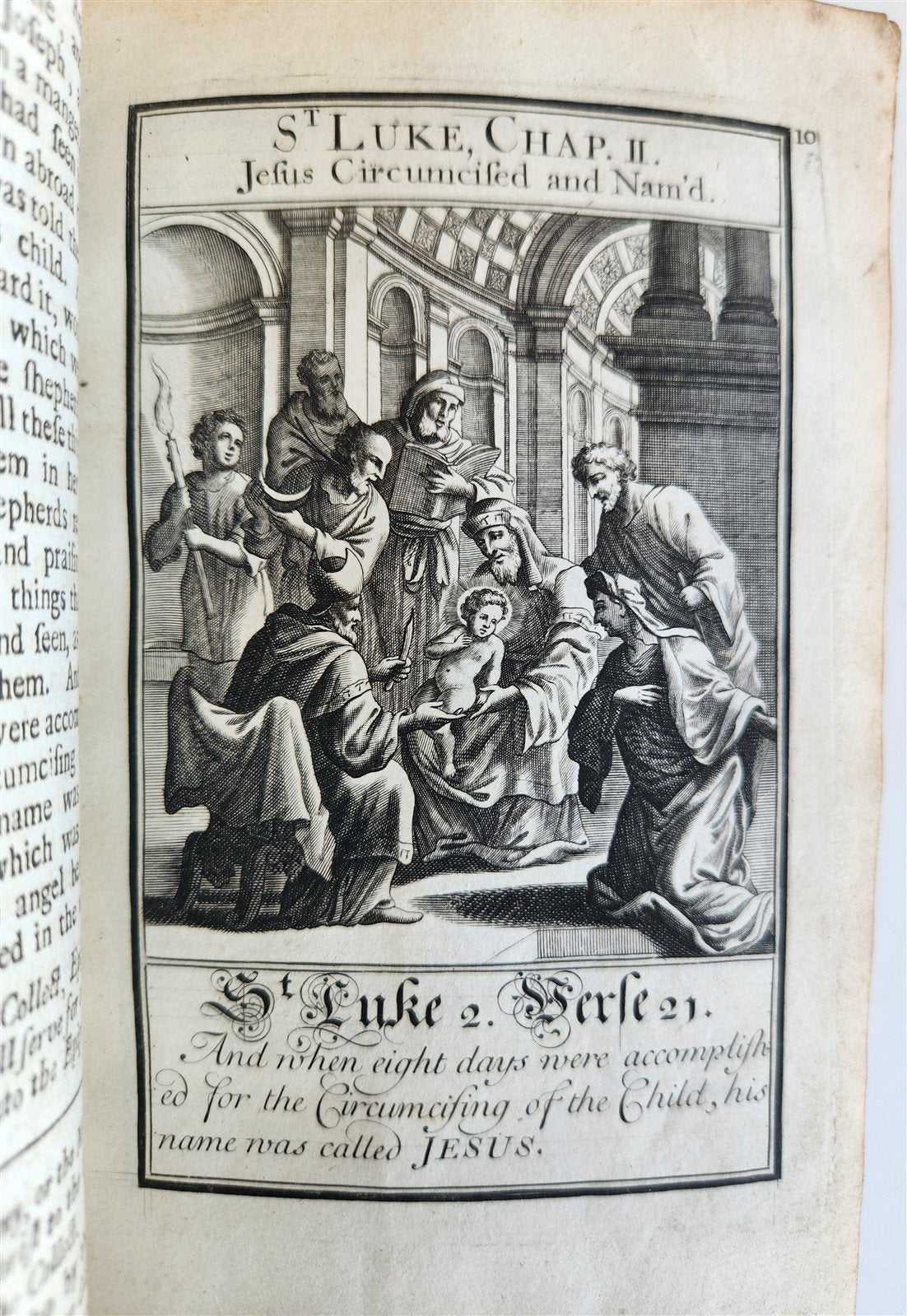 1707 BOOK OF COMMON PRAYER in ENGLISH w/ PSALMS of DAVID ANTIQUE illustrated