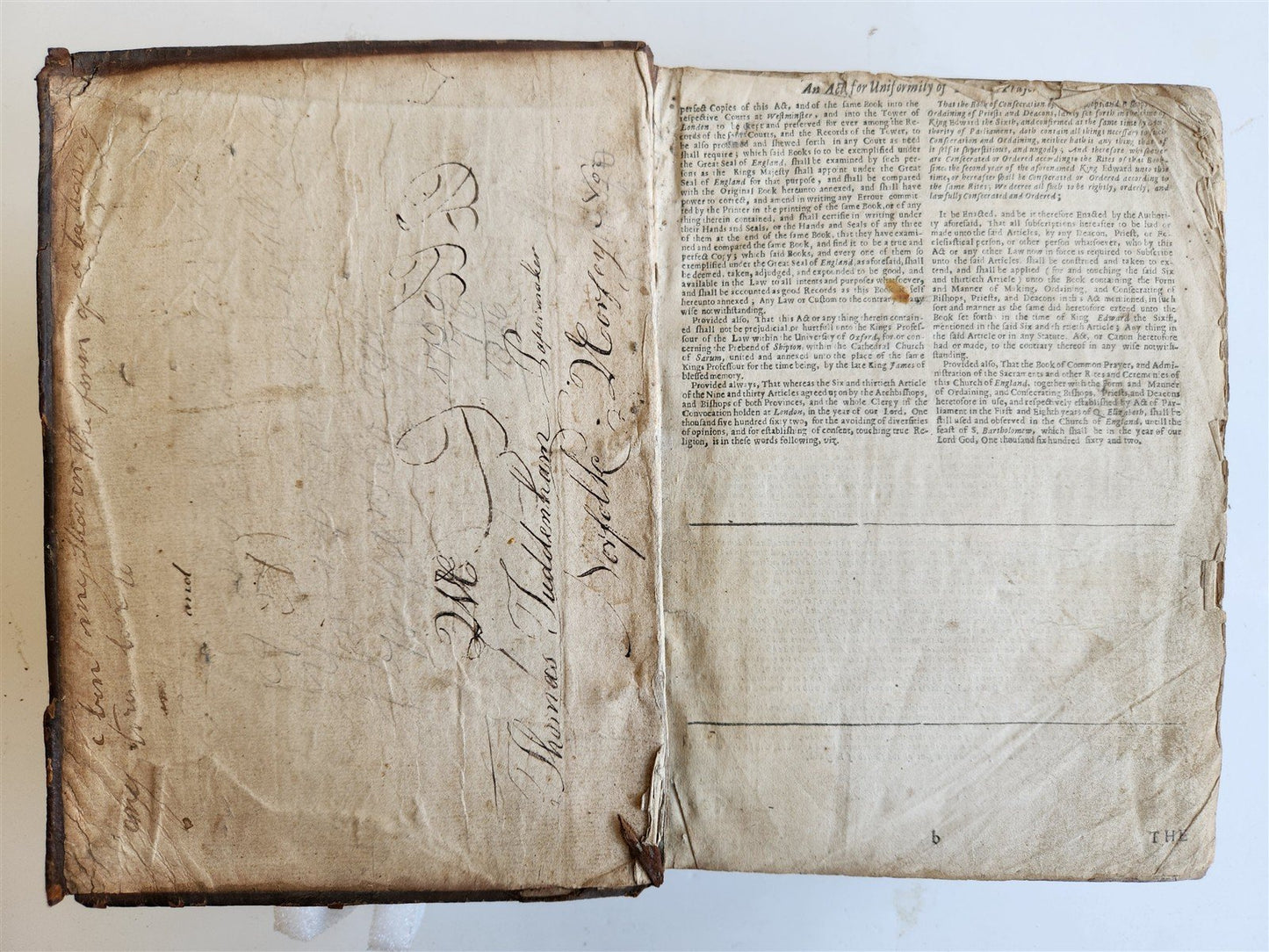 1670 BIBLE in ENGLISH antique OLD & NEW TESTAMENT 17th CENTURY