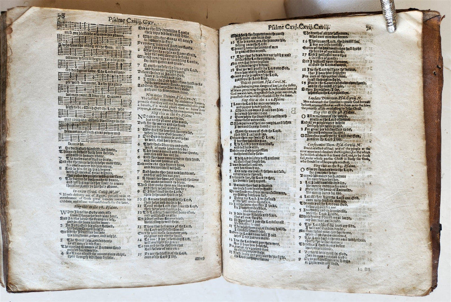 1634 BIBLE in ENGLISH antique OLD & NEW TESTAMENT 17th CENTURY by Robert Barker