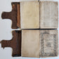 1567 BIBLE in LATIN 2 VOLUMES by PLANTIN antique incl. 1612 R.Barker partial NT