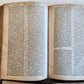 1567 BIBLE in LATIN 2 VOLUMES by PLANTIN antique incl. 1612 R.Barker partial NT