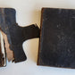 1567 BIBLE in LATIN 2 VOLUMES by PLANTIN antique incl. 1612 R.Barker partial NT