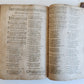 1567 BIBLE in LATIN 2 VOLUMES by PLANTIN antique incl. 1612 R.Barker partial NT