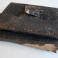 1567 BIBLE in LATIN 2 VOLUMES by PLANTIN antique incl. 1612 R.Barker partial NT