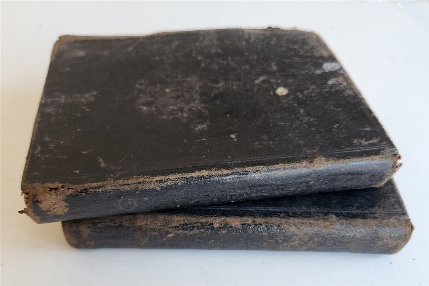 1567 BIBLE in LATIN 2 VOLUMES by PLANTIN antique incl. 1612 R.Barker partial NT
