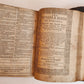 1567 BIBLE in LATIN 2 VOLUMES by PLANTIN antique incl. 1612 R.Barker partial NT