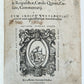1556 SLEIDAN Commentaries State Of Religion & Republic under Charles V ANTIQUE