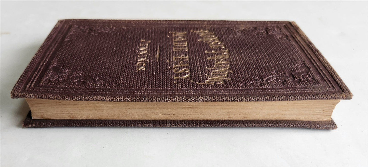 1866 HORSE TRAINING MADE EASY by Robert Jennings illustrated ANTIQUE