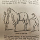 1866 HORSE TRAINING MADE EASY by Robert Jennings illustrated ANTIQUE