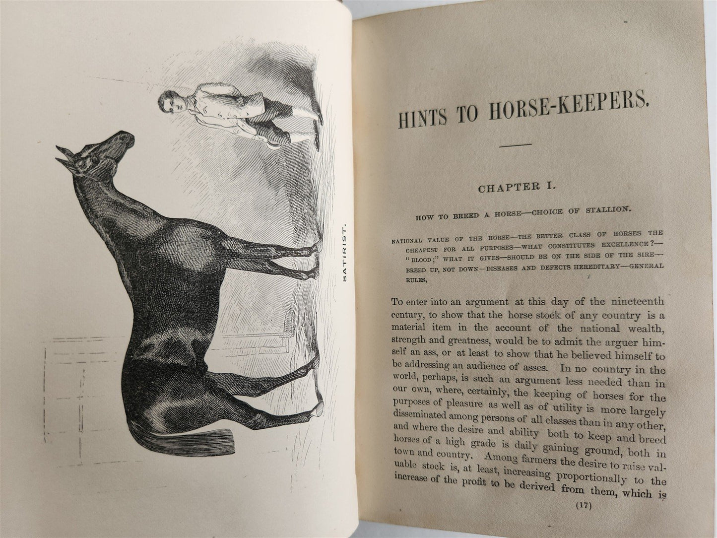 1860 HINTS FOR HORSE KEEPERS HORSEMEN MANUAL CIVIL WAR ERA illustrated ANTIQUE