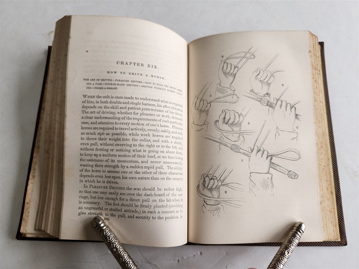 1860 HINTS FOR HORSE KEEPERS HORSEMEN MANUAL CIVIL WAR ERA illustrated ANTIQUE