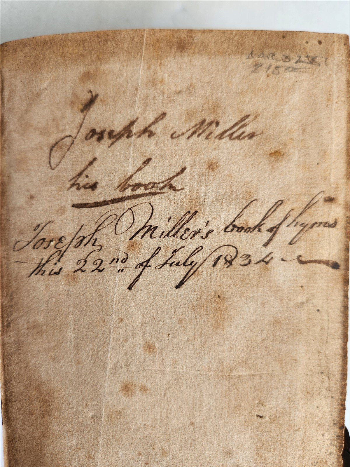 1813 PSALMS of DAVID Pennsyvania German ANTIQUE Germantown Billmeyer