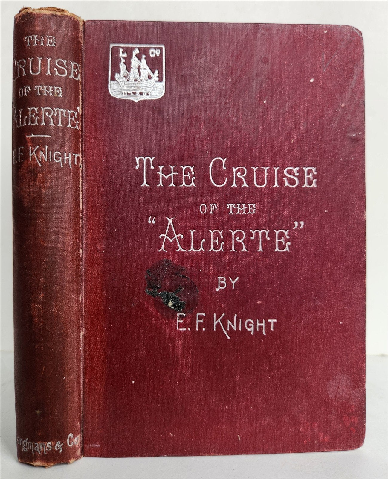 1896 TREASURE SEARCH in TRINIDAD Cruise of Alerte by Knight antique ILLUSTRATED