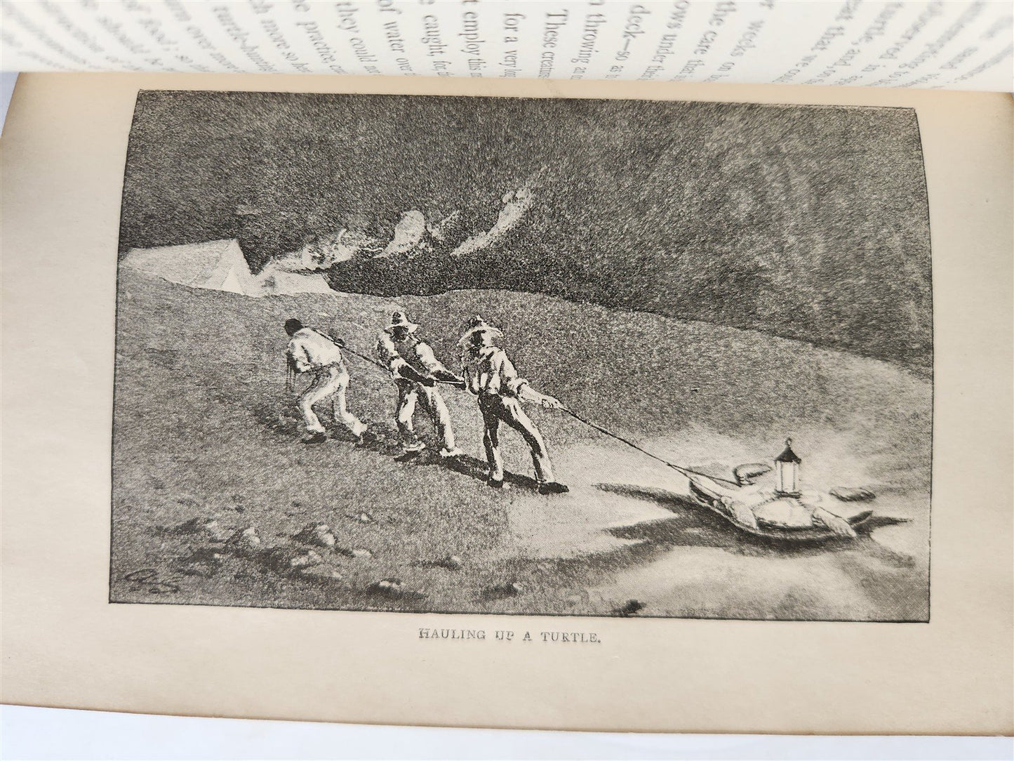 1896 TREASURE SEARCH in TRINIDAD Cruise of Alerte by Knight antique ILLUSTRATED