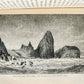 1896 TREASURE SEARCH in TRINIDAD Cruise of Alerte by Knight antique ILLUSTRATED