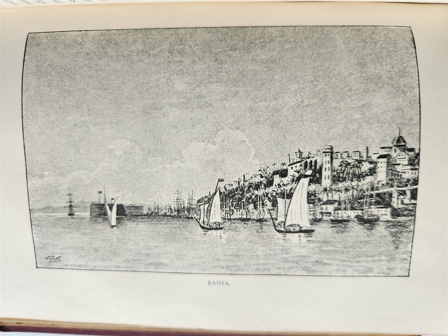 1896 TREASURE SEARCH in TRINIDAD Cruise of Alerte by Knight antique ILLUSTRATED