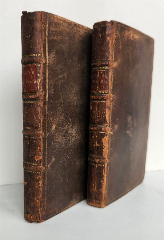 1731 Poems on Several Occasions 2 VOLUMES POETRY by JOHN GAY antique
